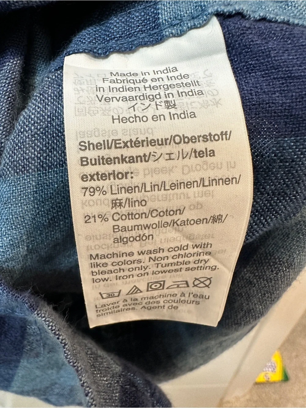 J. Crew Blue Plaid Button-Down Shirt